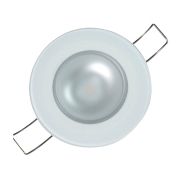 LUMITEC 113197 Mirage Flush Mount Down Light Spectrum RGBW - Glass Bezel