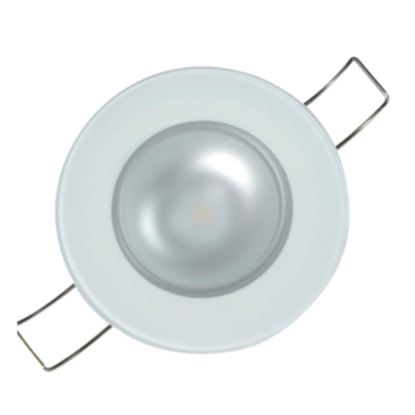 LUMITEC 113197 Mirage Flush Mount Down Light Spectrum RGBW - Glass Bezel