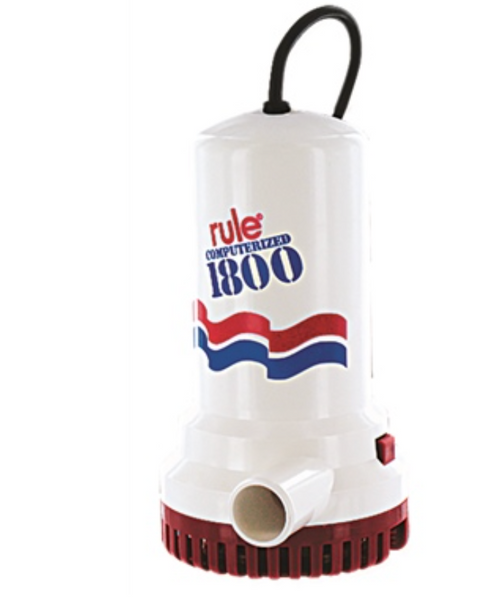 Rule Automatic Submersible Utility Pumps - 110 Volt (453S)  PUMP 110V 1800 GPH