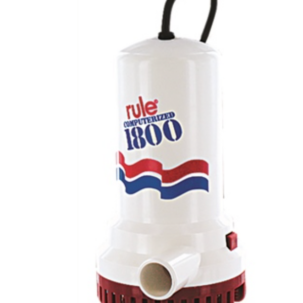 Rule Automatic Submersible Utility Pumps - 110 Volt (453S)  PUMP 110V 1800 GPH