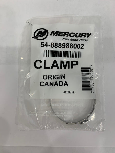 Mercury / HOSE Clamp SS - 888988002