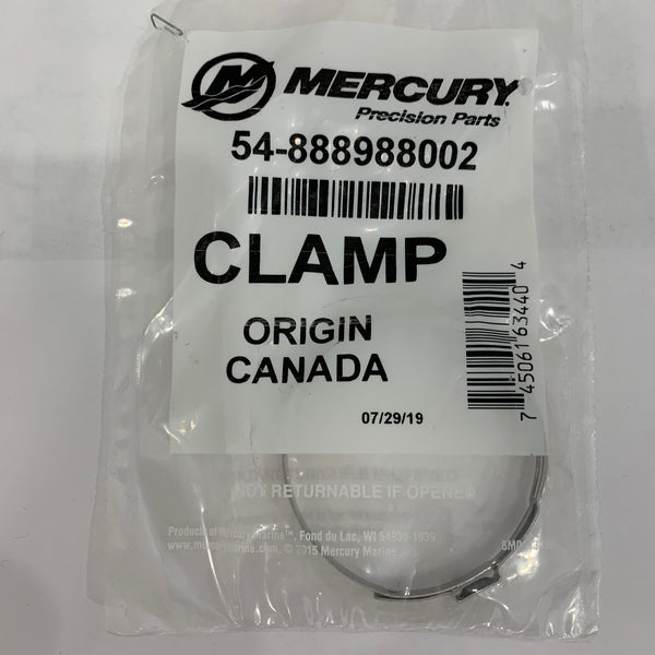 Mercury / HOSE Clamp SS - 888988002