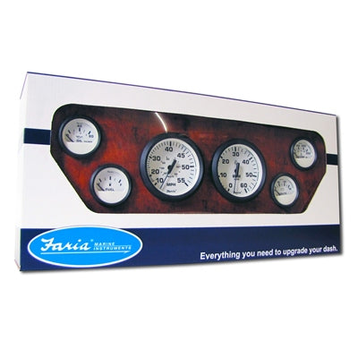 Faria / Euro White Gauges WHT